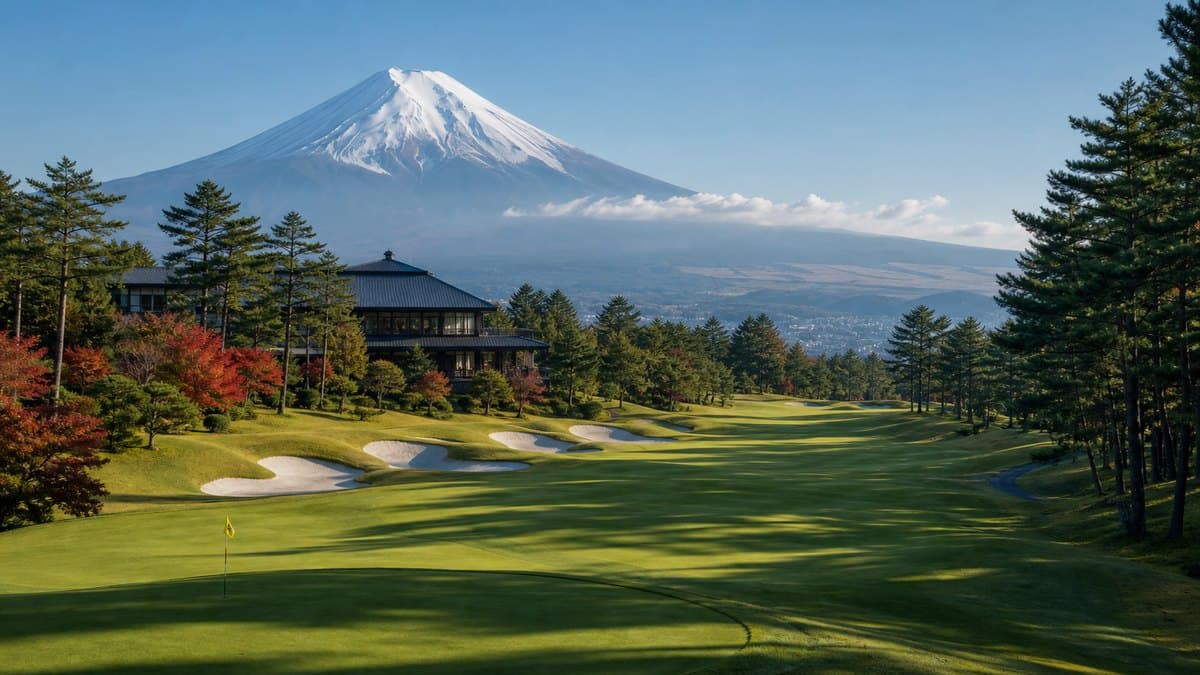 Hakone-en Golf Course 球场参考图