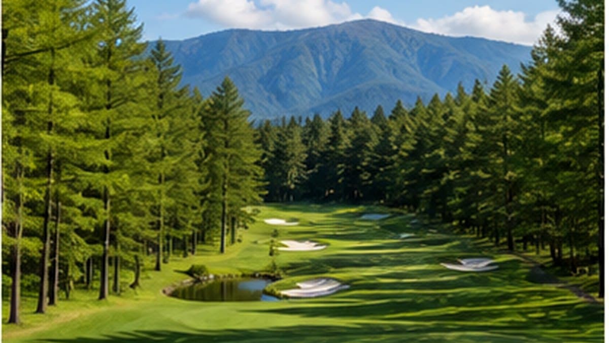 Karuizawa 72 Golf East 球场参考图