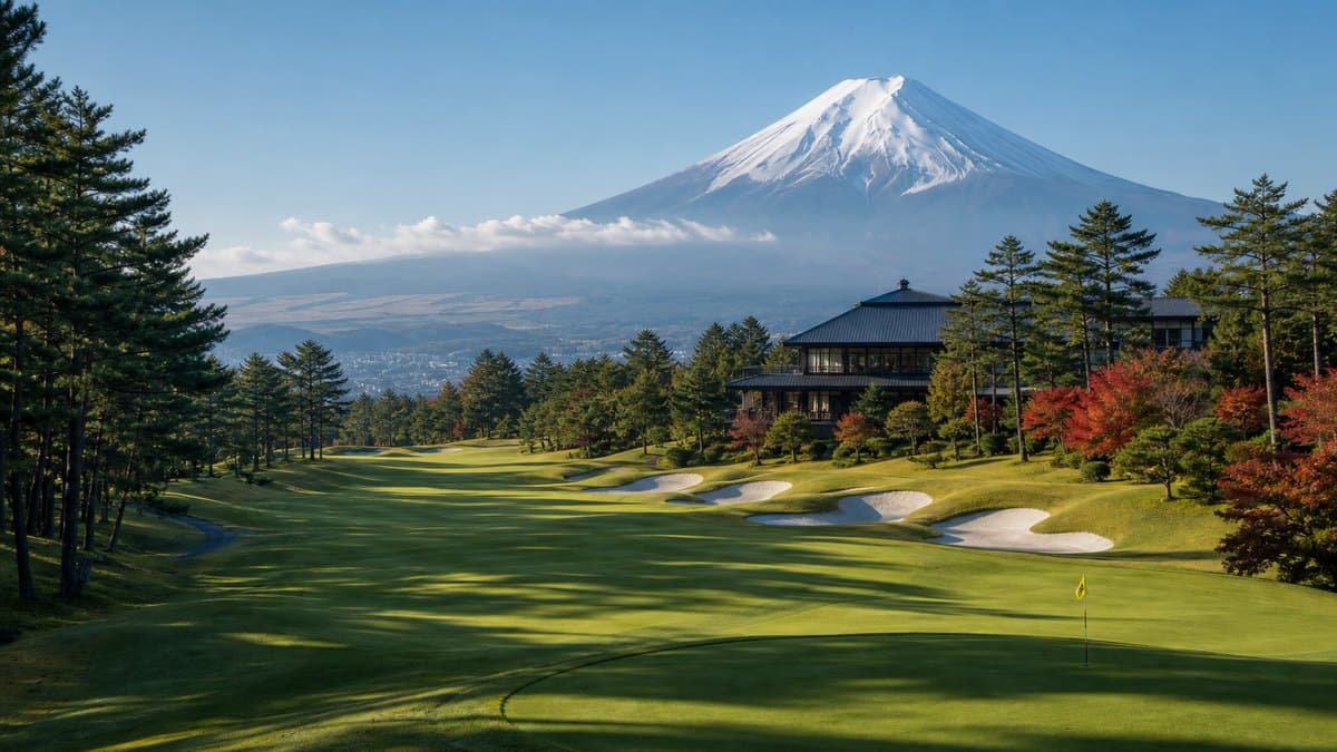 Kawana Hotel Golf Course Fuji Course 球场参考图
