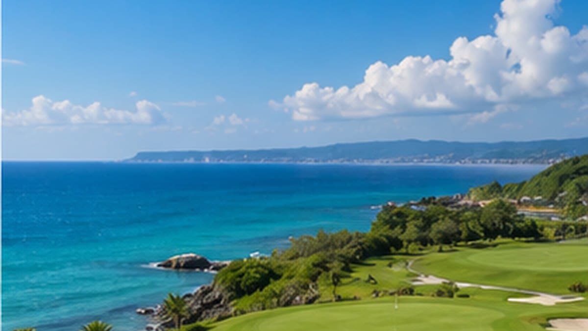 Kawana Hotel Golf Course Oshima Course 球场参考图