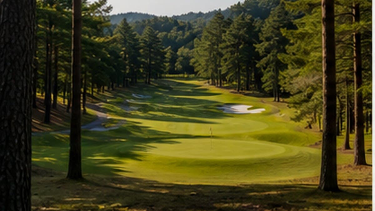 Narashino Country Club 球场参考图