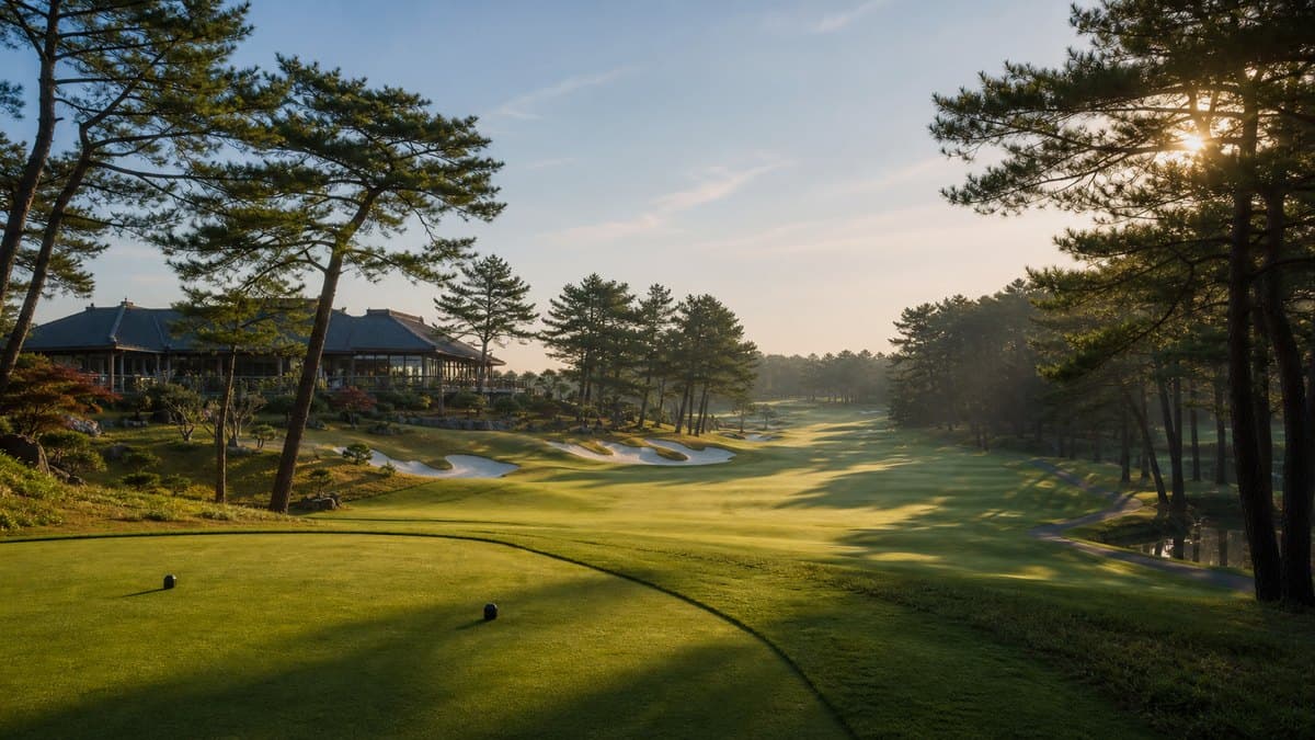 Sohbu Country Club Sohbu Course 球场参考图