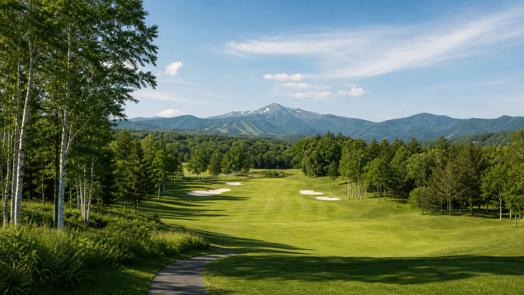 Hokkaido golf planning visual